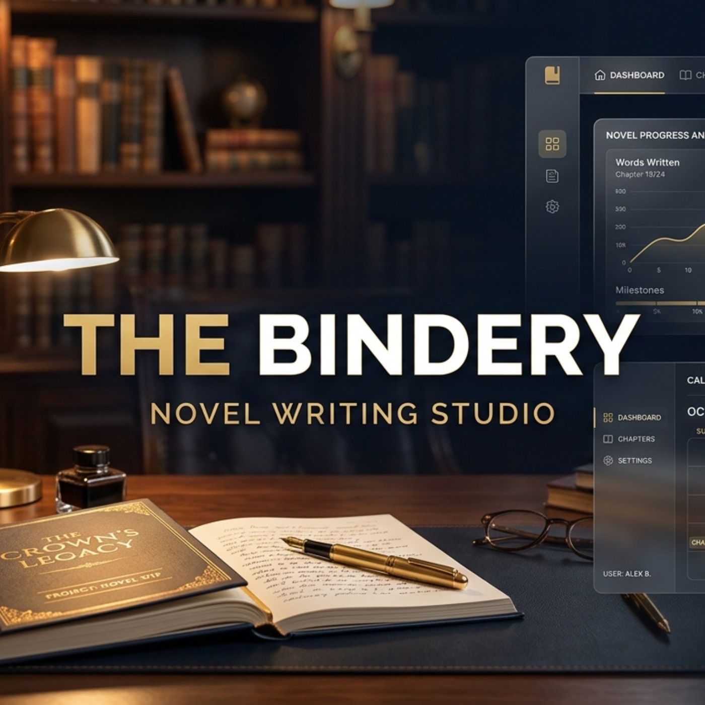 The Bindery novel writing studio preview